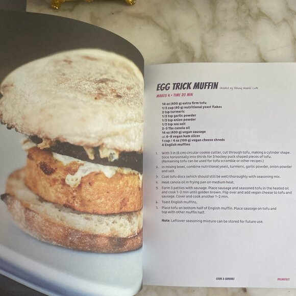 RARE out of print The Vegan Zombie Cook Book (now a movie) by Chris Cooney & Jon - Picture 3 of 6